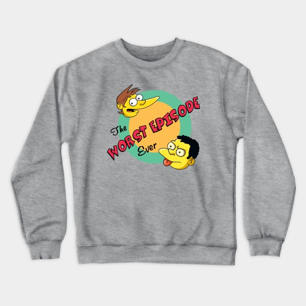 Worst Episode Ever Logo Crewneck Sweatshirt by The Official WEE Studios Store